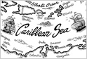 Carte Caraïbes